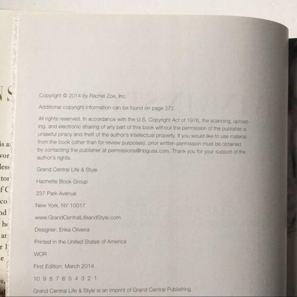 Living in Style by Rachel Zoe book - Picture 3 of 5